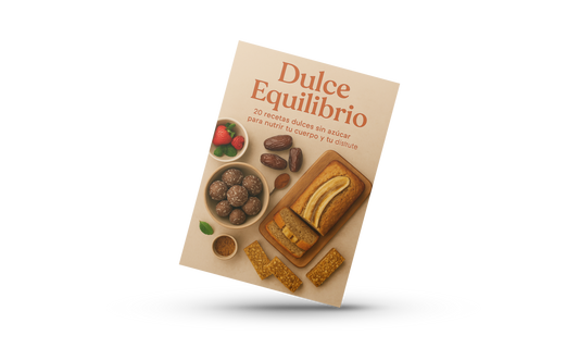 Dulce equilibrio - Recetas dulces sin azúcar